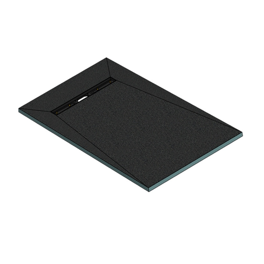 Product cut out image of the Abacus Elements Linear 1400mm x 900mm Wetroom Former Kit with 600mm End Drain